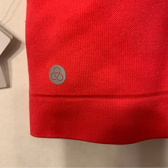 Zella Red Hibiscus Strappy Sports Bra Womens Size XL Seamless - Picture 8 of 14